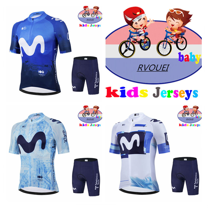 Baby Clothing Factory - Neue Movistar Team Baby Atmungsaktive Kinder