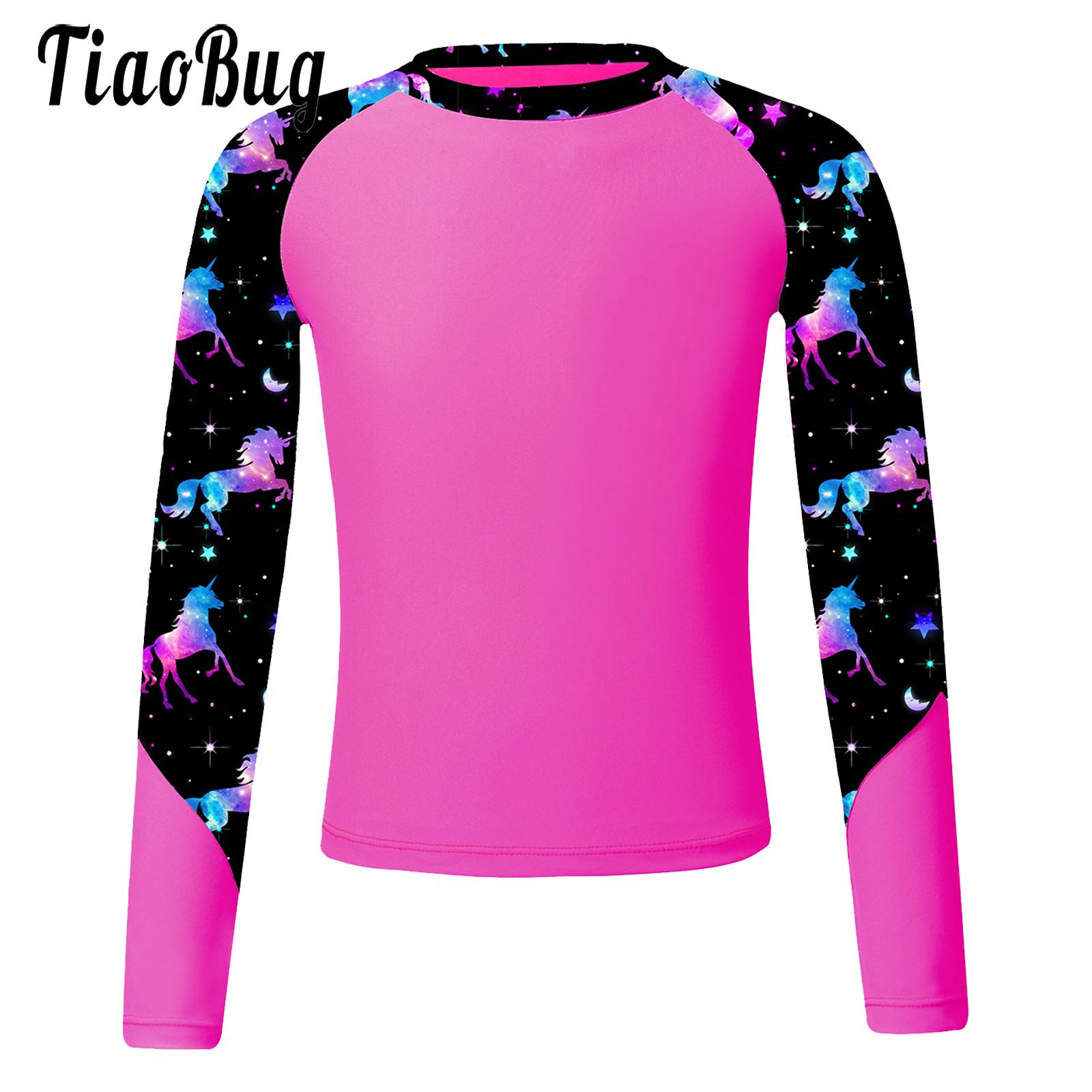 Baby Swimwear Uv - Kinder Mädchen Badeshirt Sonnenschutz Langarm Print