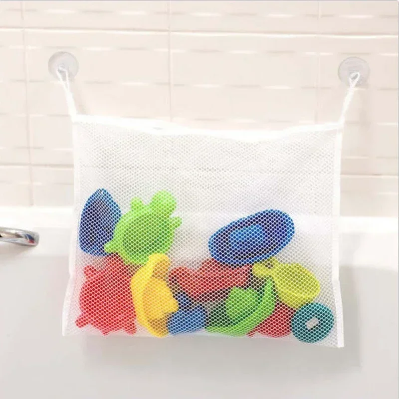 Baby Clothes Organiser - Praktischer Baby-Badespielzeug-Organizer mit starken Saugnäpfen, weißer