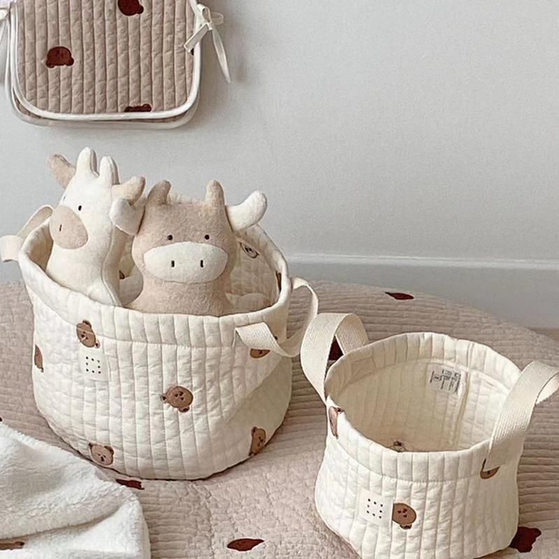 Baby Clothes Organiser - Nette Bär Stickerei Windel Tasche Windel