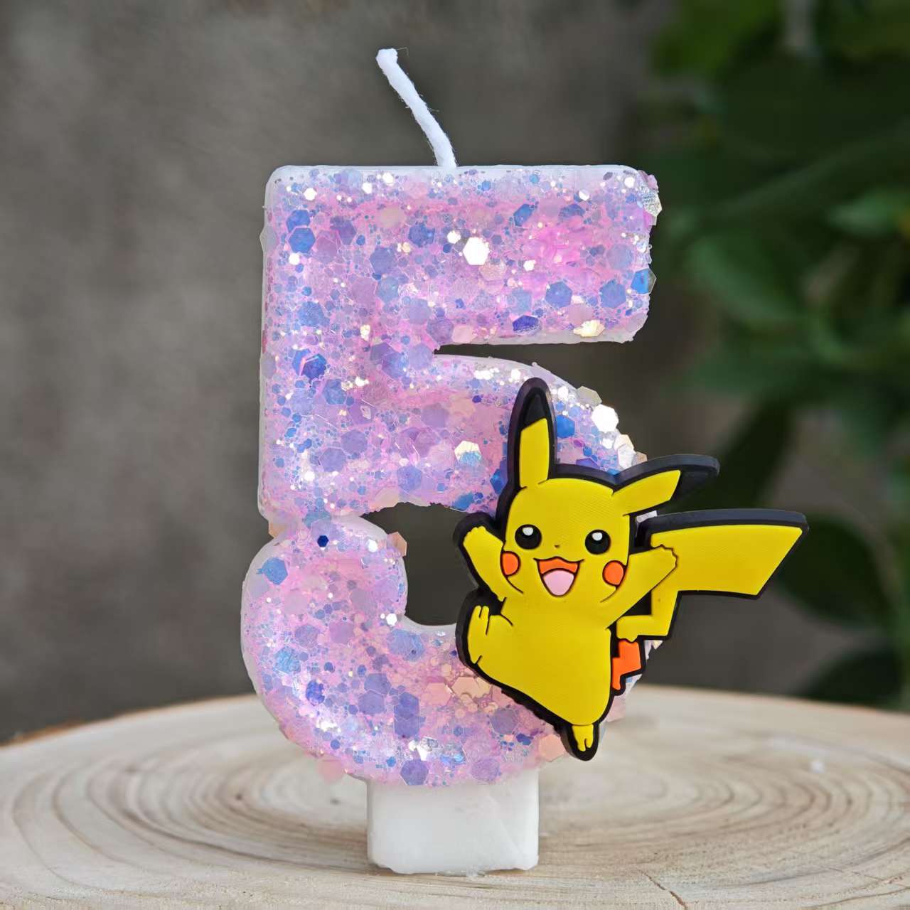 Baby Zebra Clothing - Pikachu Pokémon Kerzen 0-9 Zahlen Kuchen
