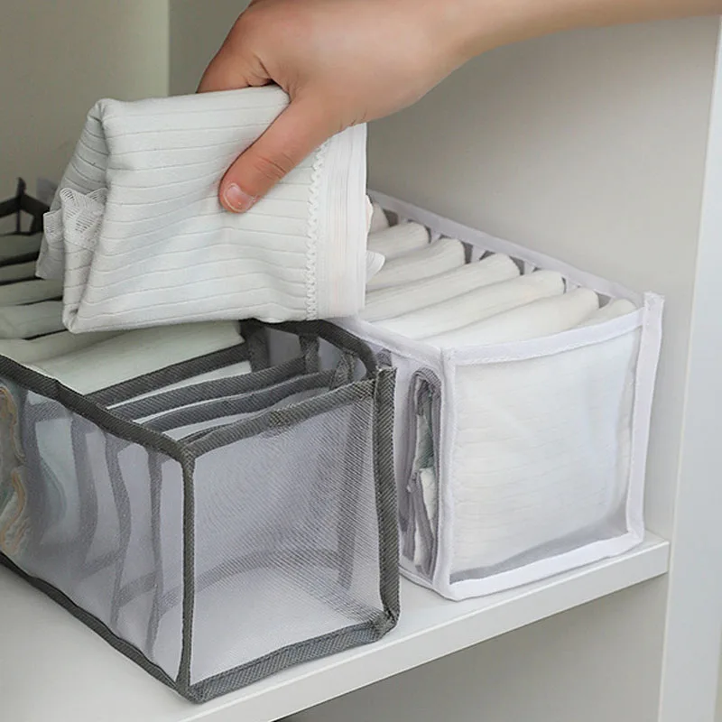 Baby Clothes Organiser - Multifunktionale Aufbewahrungstasche für Babys mit Nylon-Netz-Schubladenteiler,