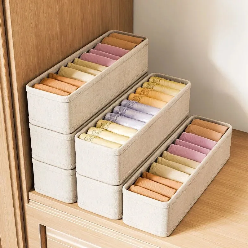 Baby Clothes Organiser - 1/2/4pcsSlot Kleidung Lagerung Boxen Falten Stapeln