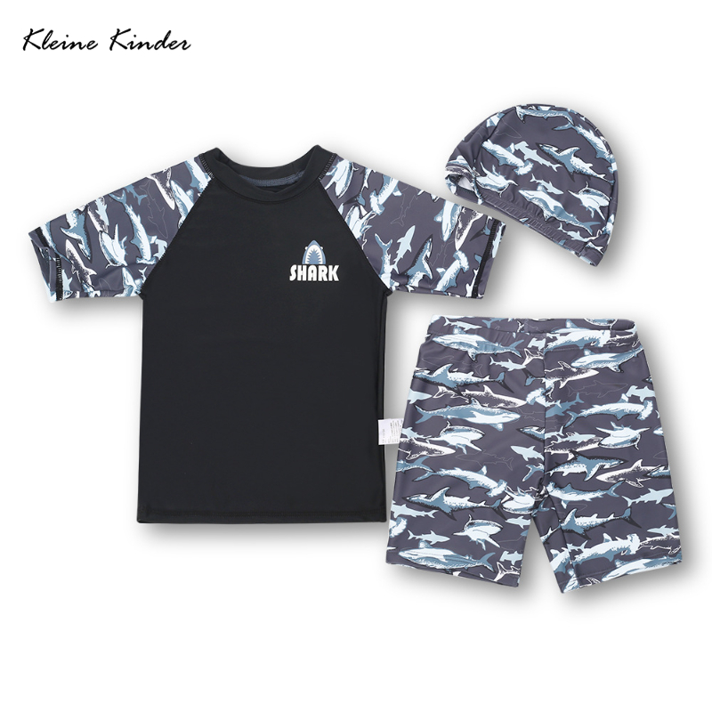 Baby Swimwear Uv - Kinder Schwimmen Badeanzug Shark Rash Guard