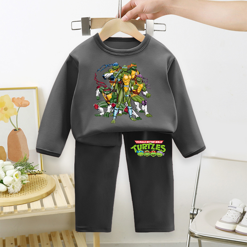 Baby Clothing Set - Teenage Mutant Ninja Turtles Kinder-Pyjama Jungen-Schlafanzug