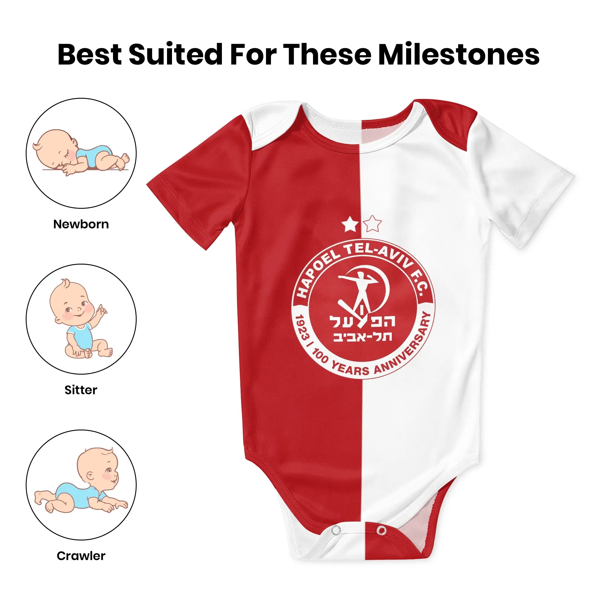 Hapoel Tel Aviv Baby Body Unis – Baby Clothing Brand Bewertung und Preis