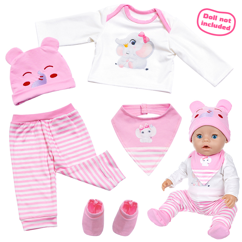Puppenkleidungsset für 16-18 Z – Baby Clothing Set Bewertung und Preis