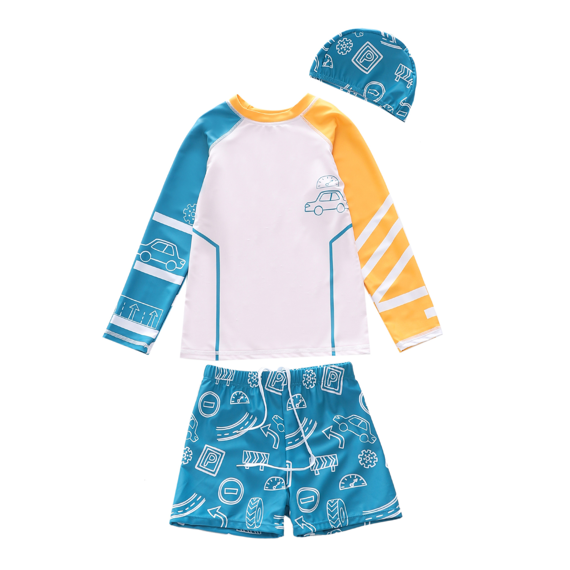 Lang ärmel iger Rash Guard Bad – Baby Swimwear Uv Bewertung und Preis