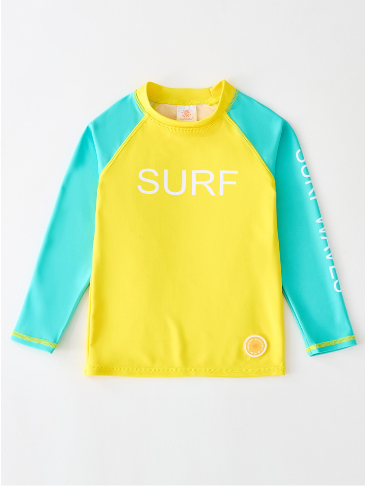 Schwimmen Rashguard Langarm Ba – Baby Swimwear Uv Bewertung und Preis