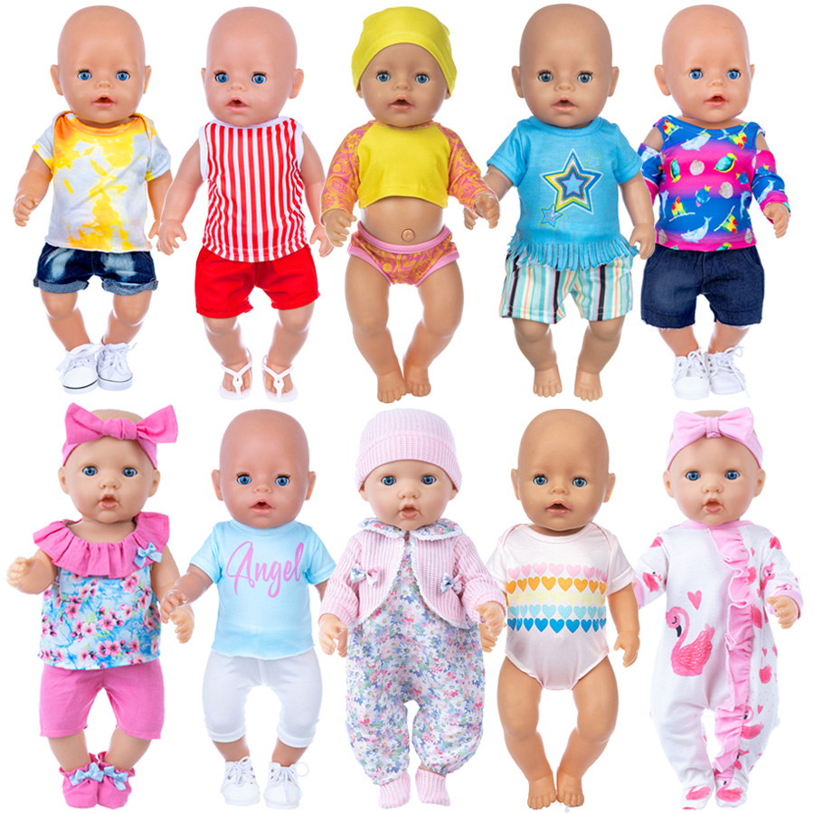Puppenkleidung für 18-Zoll-Reb – Baby Clothing Accessories Bewertung und Preis