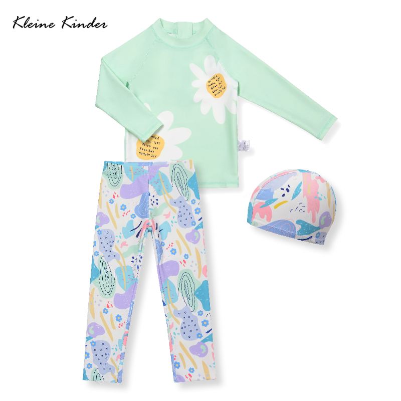 Badeanzüge für Mädchen, 3-teil – Baby Swimwear Uv Bewertung und Preis